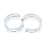 Cockcage U Ring 2 Pc L/XL Clear - Adult Toys