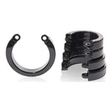 Cockcage U Ring No 2 Black - Adult Toys