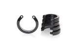 Cockcage U Ring No 4 Black - Adult Toys