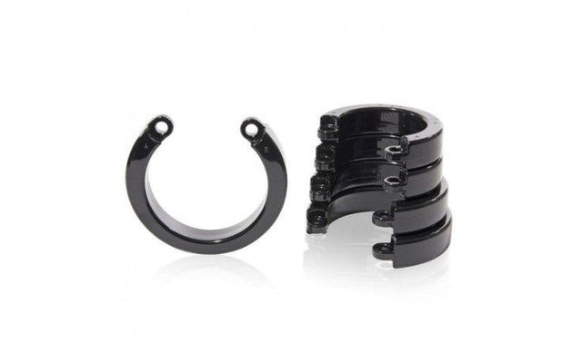 Cockcage U Ring No 4 Black - Adult Toys