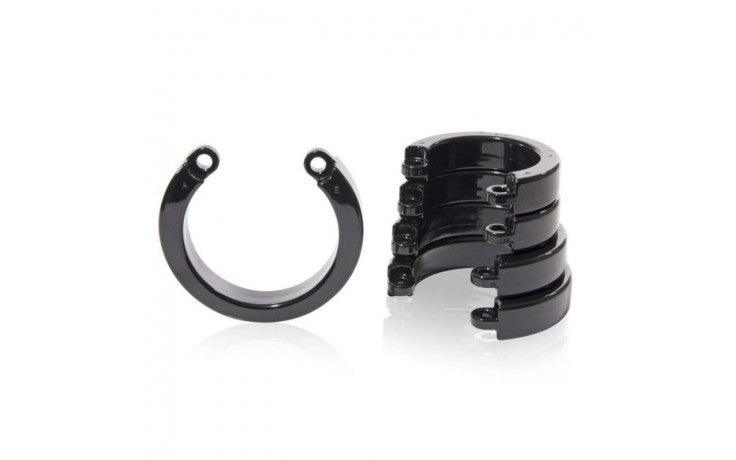 Cockcage U Ring No 5 Black - Adult Toys