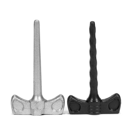 Cockscrews Sounds 2pc Black/Zink - Naughty by Nature Adult Store