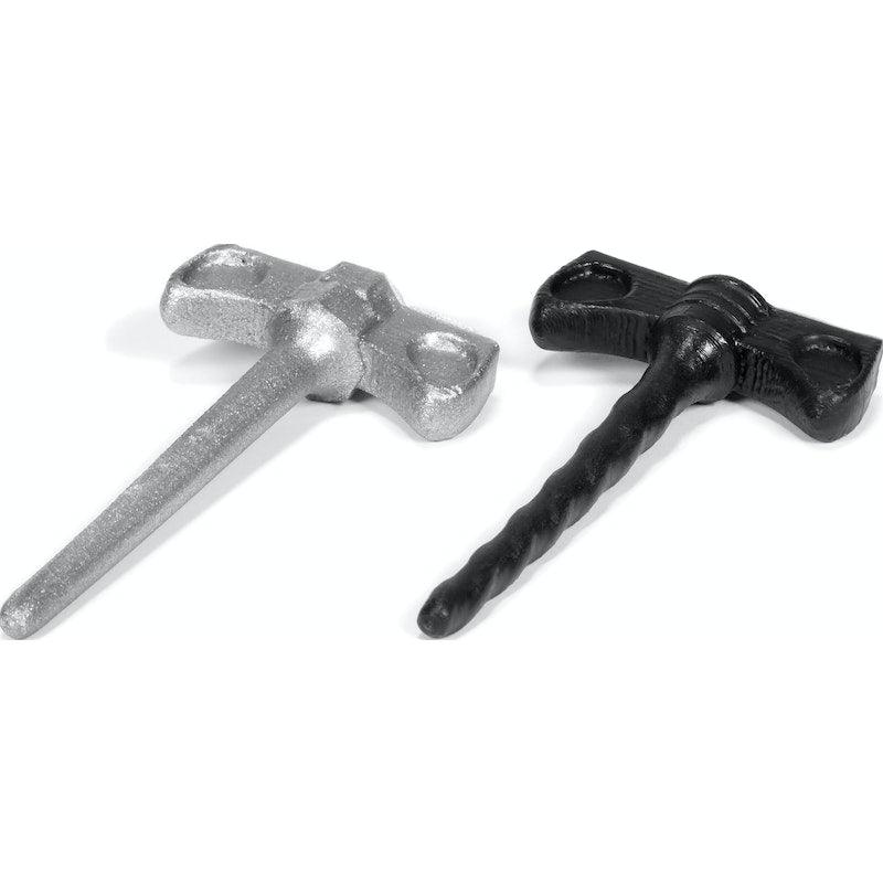 Cockscrews Sounds 2pc Black/Zink - Naughty by Nature Adult Store