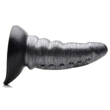 Creature Cocks Beastly Tapered Bumpy Silicone Dildo - Silver 21 cm Bumpy Dildo - DONGS