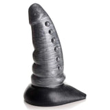 Creature Cocks Beastly Tapered Bumpy Silicone Dildo - Silver 21 cm Bumpy Dildo - DONGS