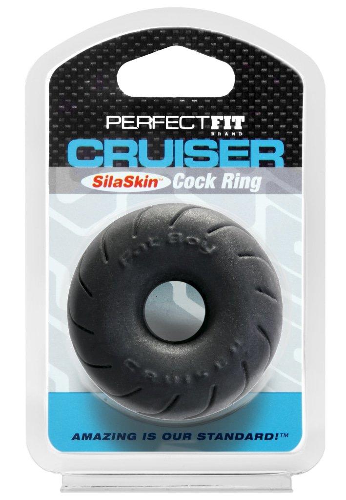 Cruiser Ring 2.5in SilaSkin Black - Lotions & Potions