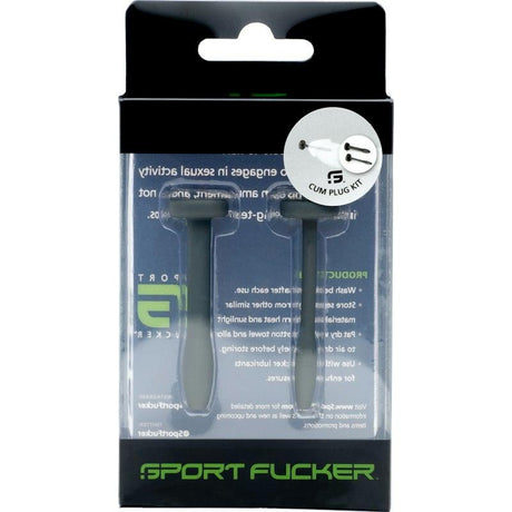 Cum Plug Kit Grey - Naughty by Nature Adult Store