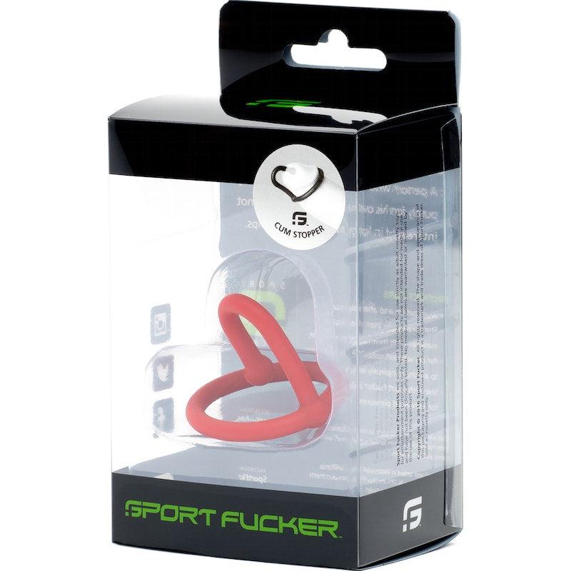 Cum Stopper By Sport Fucker Red - Adult Toys