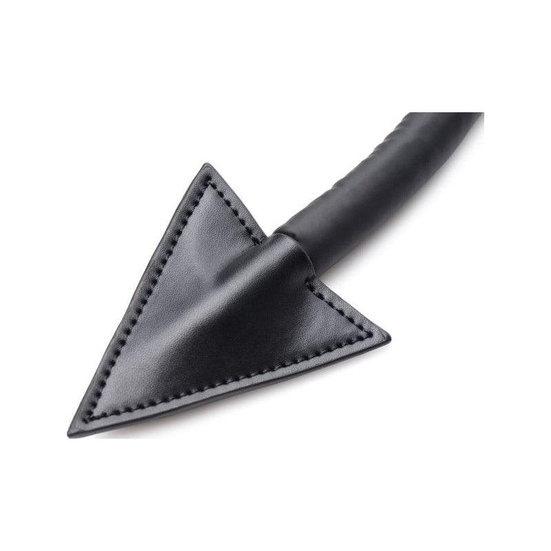 Devil Tail Anal Plug and Horn Set Black - Adult Toys