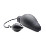 Dick Spand Inflatable Silicone Dildo Black - Adult Toys