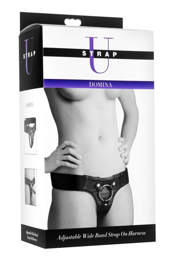 Domina Wide Band Strap On Harness - Naughty by Nature Adult Store
