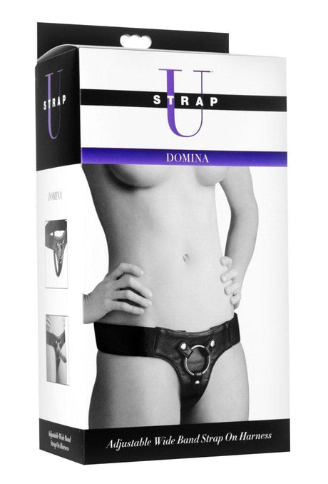 Domina Wide Band Strap On Harness - Naughty by Nature Adult Store