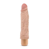 Dr Skin Cock Vibe 10 8.5in Vibrating Cock Beige - Naughty by Nature Adult Store