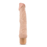 Dr Skin Cock Vibe 6 8.5in Vibrating Cock Beige - Adult Toys