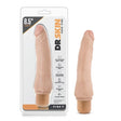Dr Skin Cock Vibe 7 8.5in Vibrating Cock Beige - Adult Toys