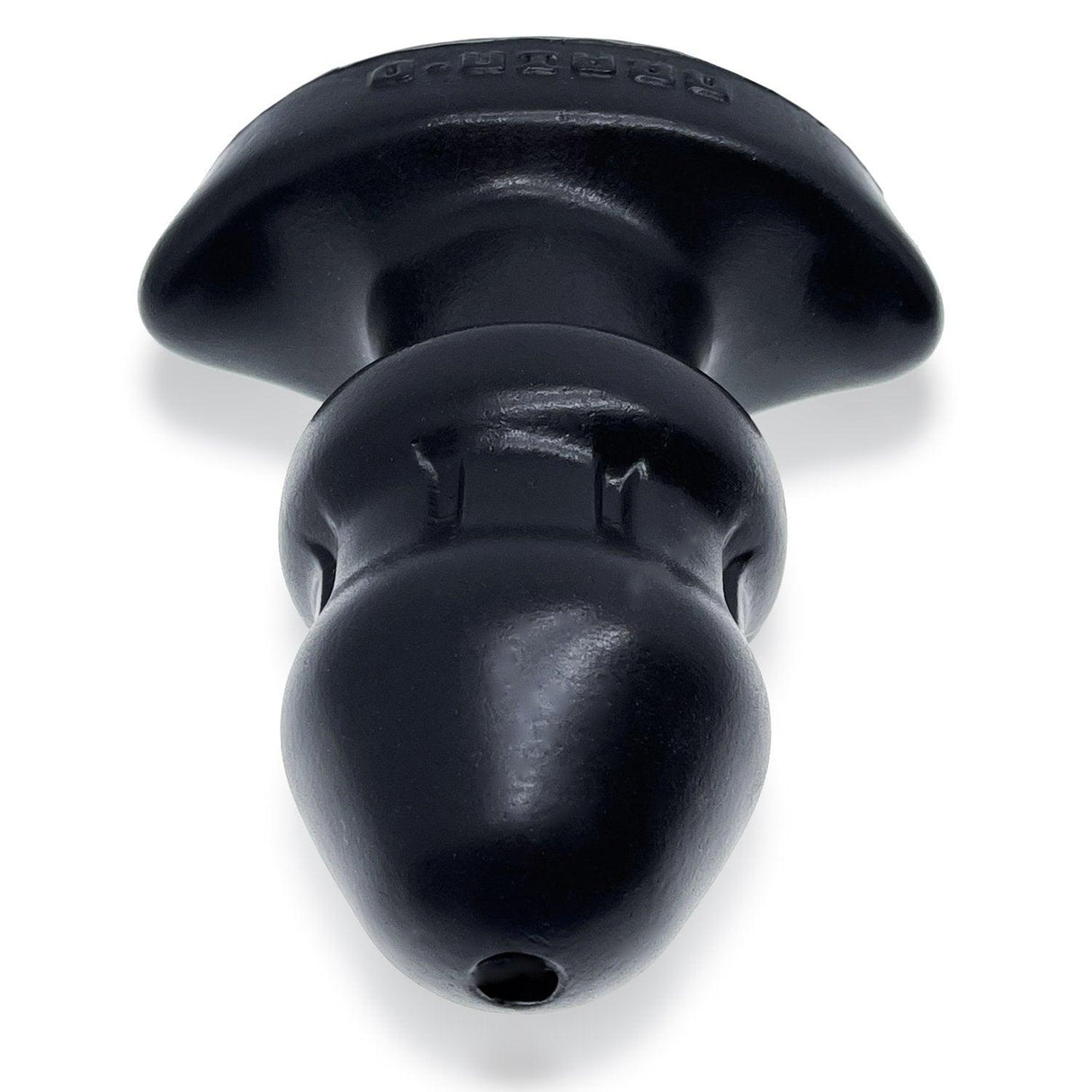 Drain O Flow Thru Buttplug Black - Adult Toys