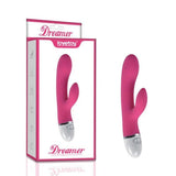 Dreamer 7 Mode Silicone Rechargeable Rabbit Vibrator Pink - Adult Toys
