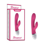 Dreamer 7 Mode Silicone Rechargeable Rabbit Vibrator Pink - Adult Toys