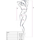 Dress Translucent With Open Sides BLK - Lingerie
