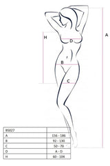 Dress Translucent With Open Sides Red - Lingerie