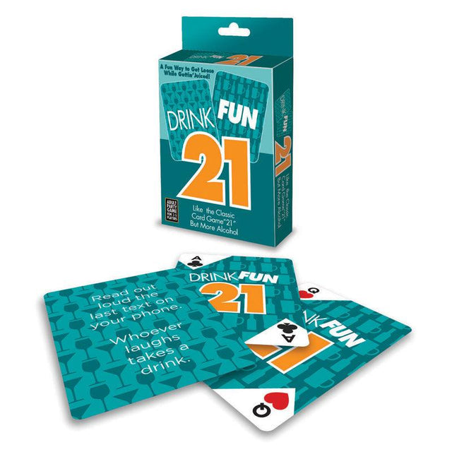Drink Fun 21 - Adult Drinking Party Game - GAMES