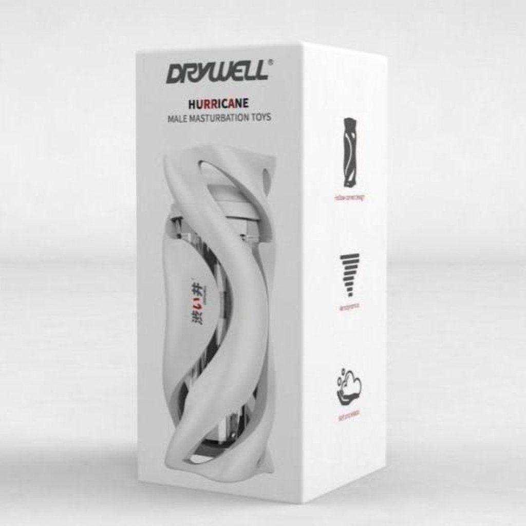 Drywell Hurricane Masturbator – Ergonomic Silicone Spiral Sleeve - Adult Toys
