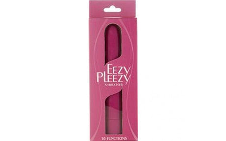 Eezy Pleezy 10 Speed 18cm Bullet Vibrator Pink - Adult Toys