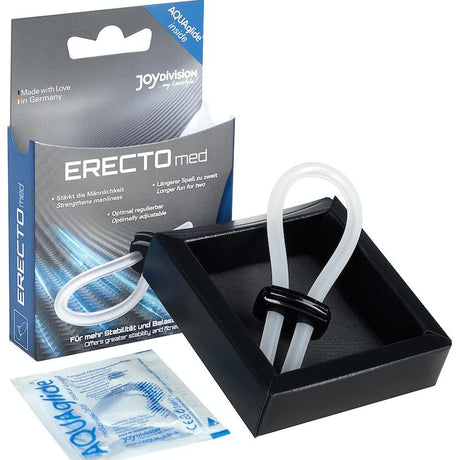 ERECTOmed Adjustable Cock Ring Clear - Adult Toys