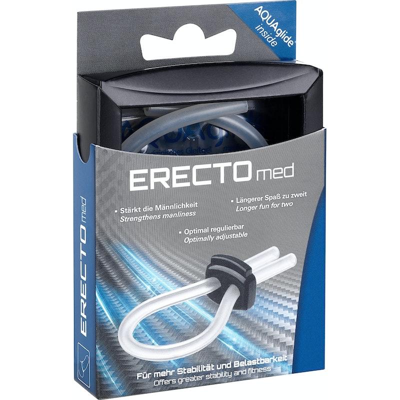 ERECTOmed Adjustable Cock Ring Clear - Adult Toys