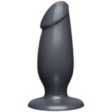 Fat Man Anal Plug Gun Metal - Adult Toys