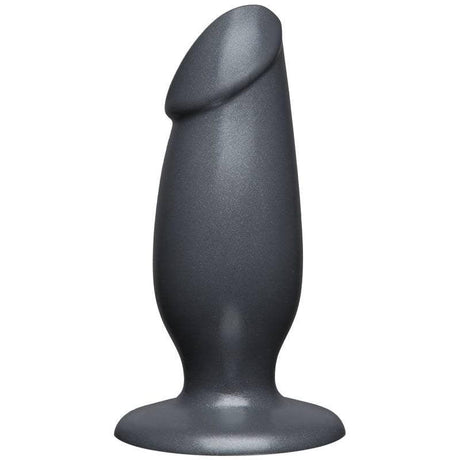 Fat Man Anal Plug Gun Metal - Adult Toys