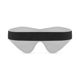Faux Leather Blindfold Black - Naughty by Nature Adult Store