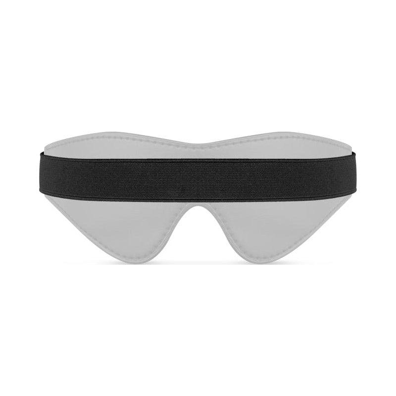 Faux Leather Blindfold Black - Naughty by Nature Adult Store
