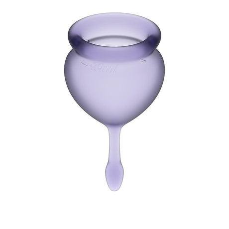 Feel Good Menstrual Cup Lila 2pcs - Naughty by Nature Adult Store