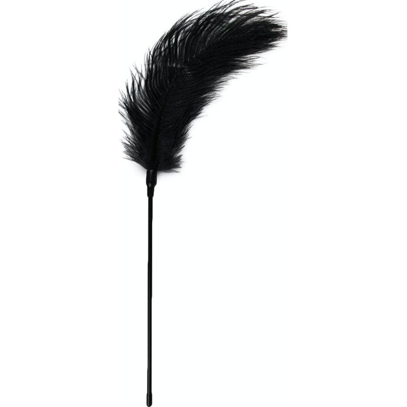 Fetish Collection Black Feather Tickler – Intimate BDSM Tease Toy - Adult Toys