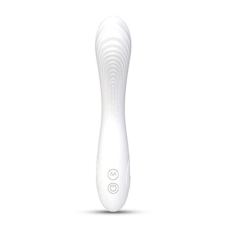 Flexible Bending Silicone Vibrator White - Naughty by Nature Adult Store