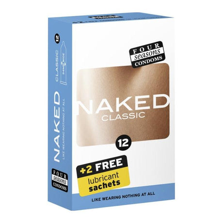 Four Seasons Naked Classic Condom 12 Pc - Naughty by Nature Adult Store