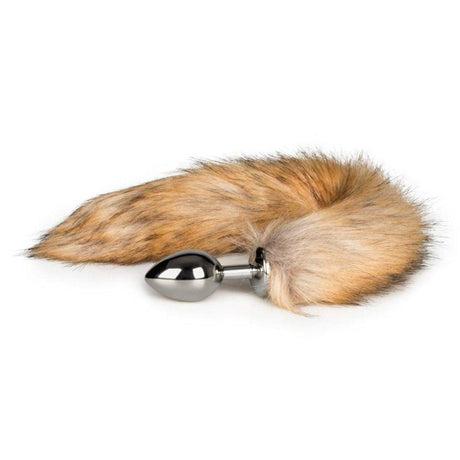 Fox Tail No. 2 Silver Plug - Adult Toys