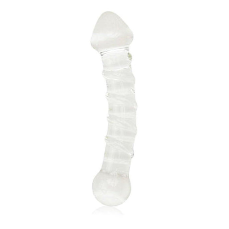 Glass Romance 5 Clear 7in - Adult Toys