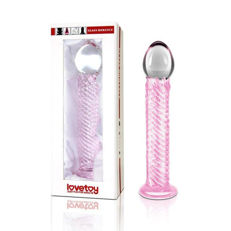 Glass Romance 7 Pink 7.5in - Adult Toys