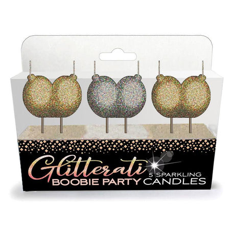 Glitterati - Boobie Candle Set - Novelty Candles - Set of 3 - Novelties
