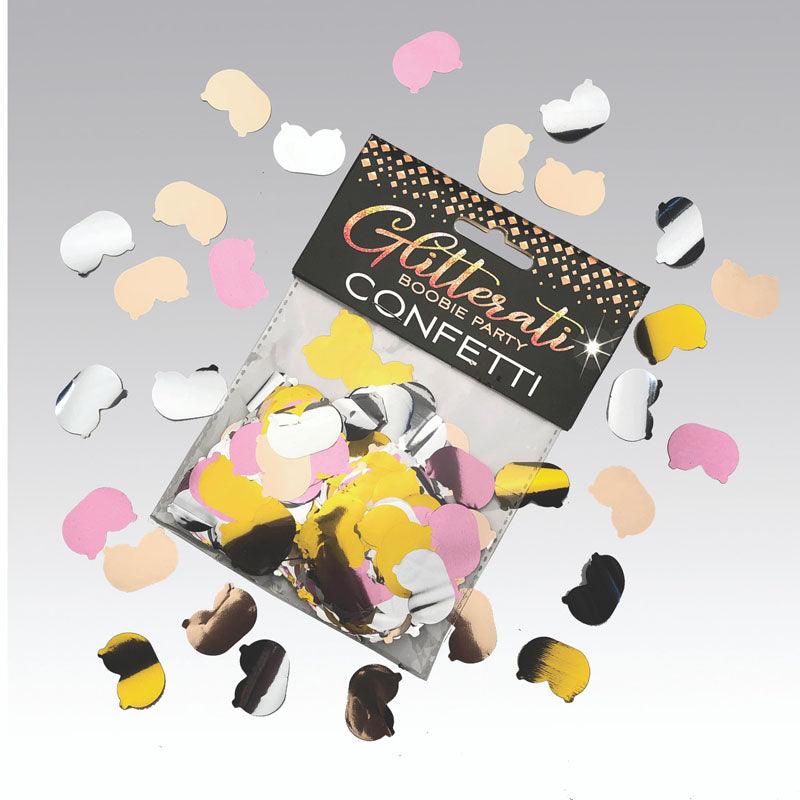 Glitterati - Boobie Confetti - Party Decoration - Naughty by Nature Adult Store