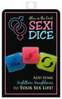 Glow In The Dark Sex Dice - Naughty by Nature Adult Store