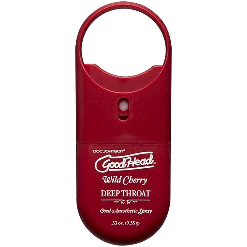 GoodHead To-Go Deep Throat Spray Wild Cherry 9ml - Naughty by Nature Adult Store