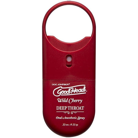 GoodHead To-Go Deep Throat Spray Wild Cherry 9ml - Naughty by Nature Adult Store