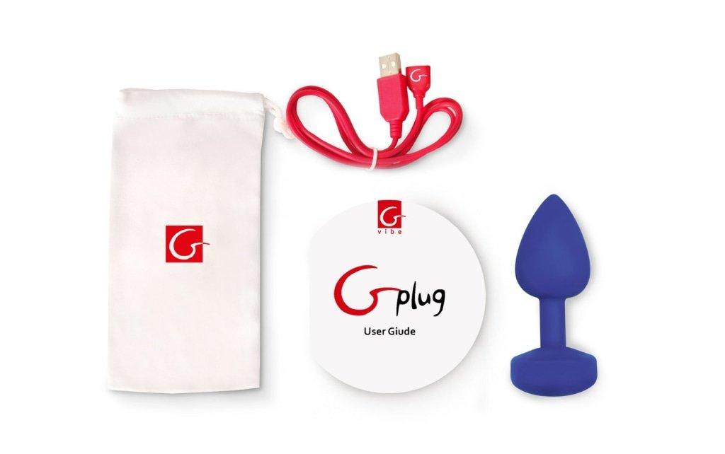 Gplug Large Navy Blue - Naughty by Nature Adult Store