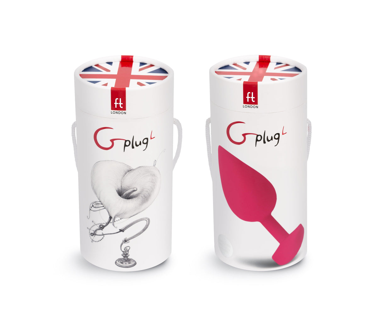 Gplug Large Neon Rose - Adult Toys