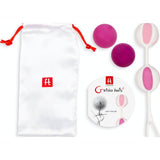 Gvibe Geisha Balls 2 | 5 - Stage Kegel Training Set - Pink Silicone - Adult Toys