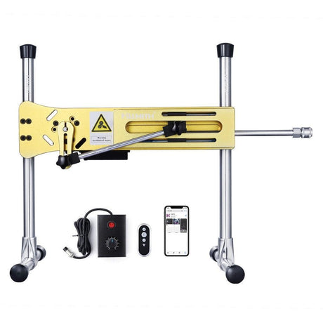 HiSmith - Gold Premium Sex Machine (Remote and App) - 