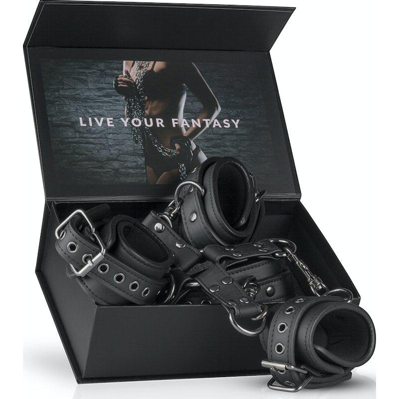 Hogtie With Hand and Ankle Cuffs - Adult Toys